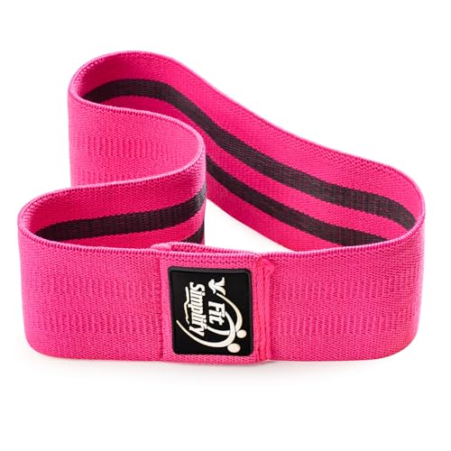 Fit Simplify Non Slip Fabric Resistance Hip Bands, Set of 3