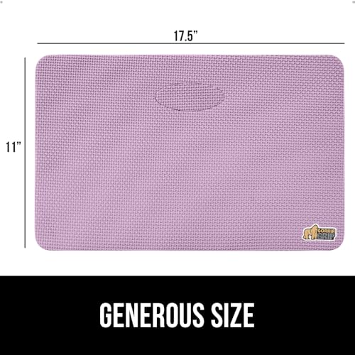 GORILLA GRIP® Extra Thick Foam Kneeling Pad for Gardening, 17.5x11 Purple - color: Purple