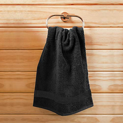 Utopia Towels Salon Towels, Pack of 12, 16x27 in, 100% Cotton, Black - color: Black, size: 12 Pack