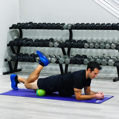 OPTP Posture Ball – Foam Mobility and Massage Ball, Green, 6" | Foam roller ball for massage, physical therapy & exercise, Mobility ball to release muscle tension & improve alignment - size: 6-Inch