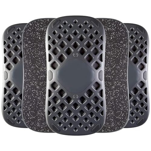 FluidStance Adult Balance Board for Standing Desk - Anti Fatigue USA Made 360 Degree Rocker Wobble Board as Exercise Equipment to Increase Focus & Movement - Sustainable Anti-Slip Plane Standing Board - color: Storm-5