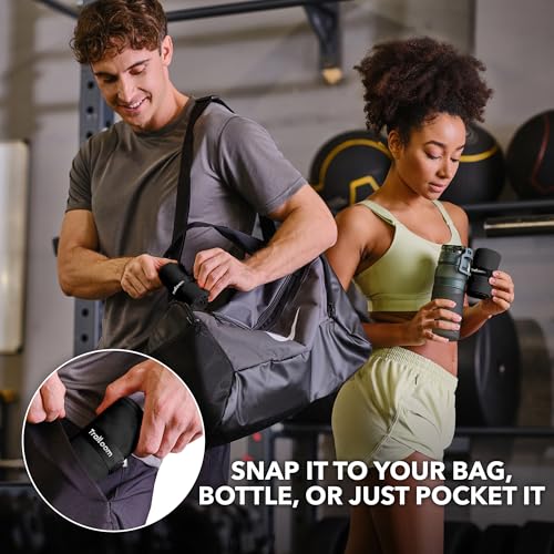 Trailoom Microfiber Gym Towels, Quick Dry, Highly Absorbing, Odor-Free - color: Black