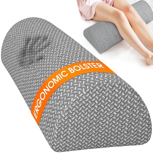Knee Pillow for Side Sleepers, Leg Pillow for Back & Sciatica Pain, Gray - color: Gray, size: Standard
