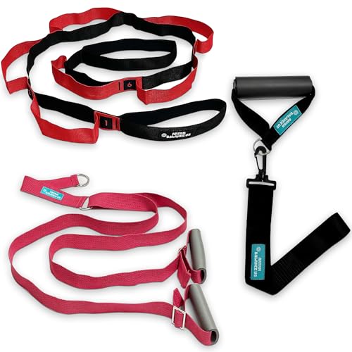 Artan Balance Stretching Straps for Flexibility, Balance, and Leg Stretching – Multiple Styles for Yoga, Ballet, Dance, Gymnastics & Physical Therapy - size: FlexMaster