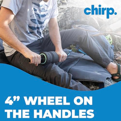 Chirp Focus Muscle Roller Handle for 4" Focus Wheel, 15.5" - style: Muscle Roller Handle Only