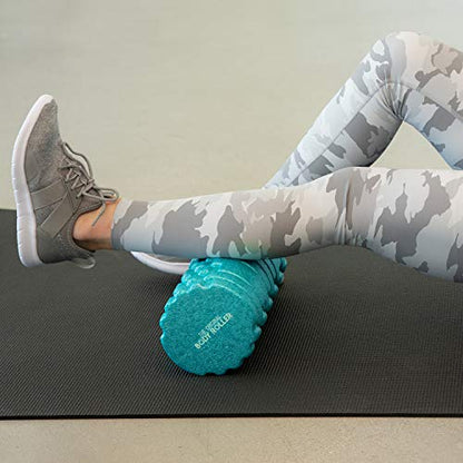 The Original Body Roller High Density Foam Roller for Exercise & Recovery - color: Turquoise