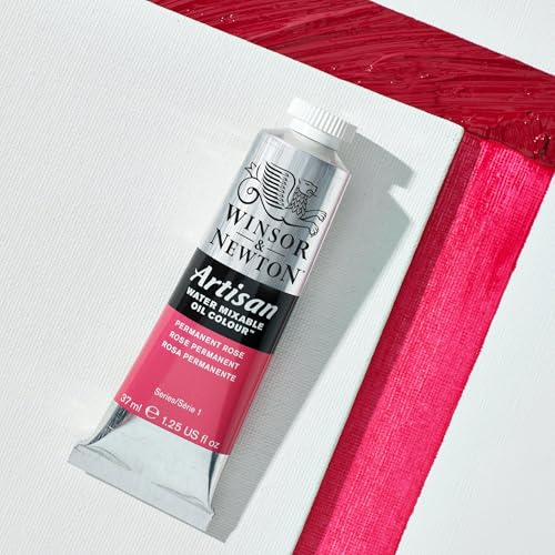 Winsor & Newton Artisan Water Mixable Oil Paint Set, 10 x 37ml Tubes | Clean with water; no solvents needed. Color depth, lightfastness, opacity/transparency are the same as traditional oils. - style: Tube Set 10 x 1.25-oz