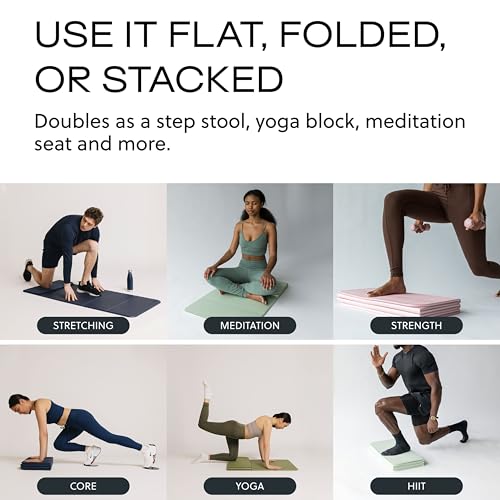 Stakt The Original Foldable Yoga Mat - Non-Slip - color: Iron