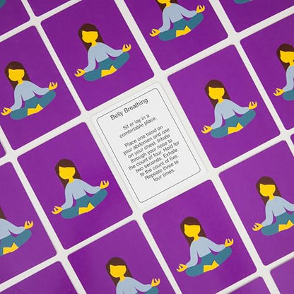 100 Mindful Days - Daily Mindful Activity Cards – Self-Care & Gratitude Prompts for All Ages | Portable Travel Deck for Mental Wellness, Focus & Stress Relief - style: Daily Activity Cards