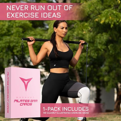 BREAKING LIMITS Workout Cards Deck - Bodyweight Exercise & Pilates Cards - style: Pilates Bar