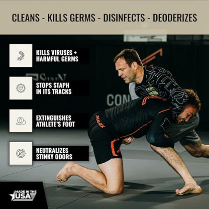 Dollamur Mat Attack! Wrestling Mat Cleaner, Rubber Floor Cleaner-Gallon - size: 128 Fl Oz (Pack of 1)