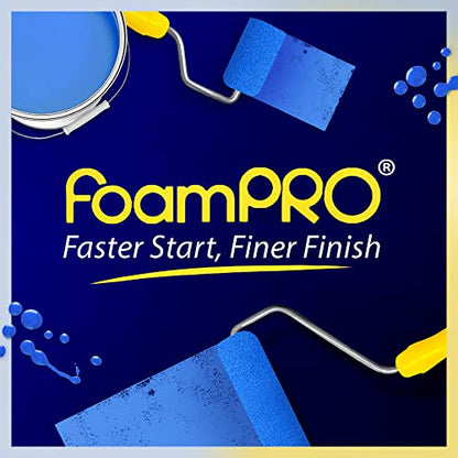 Foampro 164 Fine Finish Roller (High-Density Foam), 4", Pack of 1 - size: Pack of 1, style: Roller 4"