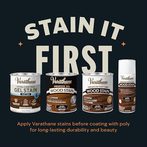 Varathane Water-Based Ultimate Semi-Gloss Polyurethane | Water-Based, Crystal Clear Interior Wood Protection, Fast Dry Time, Scratch Resistance, Covers Up to 125 Sq Ft, Quart - color: Matte, size: 1 Quart (Pack of 1)