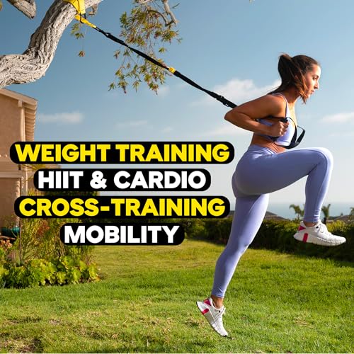 TRX Pro3 Home Gym System – Professional-Grade Suspension Trainer for Strength Training, HIIT, Cardio & Full-Body Workouts, Durable Design with Indoor & Outdoor Anchors