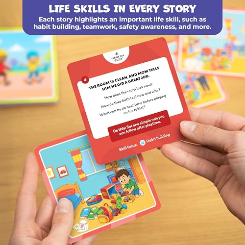 What Happens Next Game, Story Sequencing Cards for Speech Therapy Materials | 15 four-step stories with 4 scene action cards, esl teaching materials, articulation, phonological awareness, kindergarten