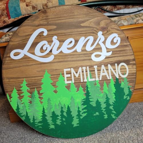Pine Tree Stencil Tree Stencils for Painting | Reusable Wood Burning Stencils Forest Drawing Templates for Painting on Wood Wall Fabric Furniture - style: Pine Tree