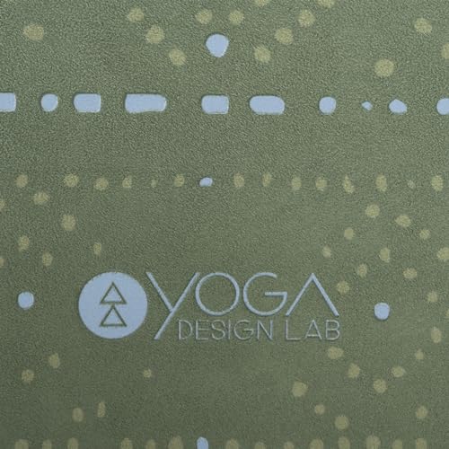 YOGA DESIGN LAB | The Combo Yoga Mat | 2-in-1 Mat+Towel | Eco Luxury | Ideal for Hot Yoga, Power, Bikram, Ashtanga, Sweat | Studio Quality | Includes Carrying Strap! - color: Boho Glow, size: 5.5mm
