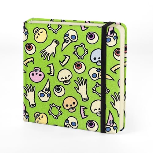 5x5" Sketchbook,Pocket Hardcover Notebooks,Sketch Books for Drawing Writing | 80gsm Blank Paper,96Sheet/192Pages,Cloth Cover,Portable Small Size for Sketching,Diary Memo Planner.Bone - color: Cloth-Bone