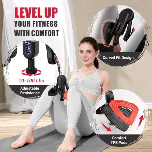Thigh Trainer for Women, 10-100lb Adjustable Pelvic Floor Exercise