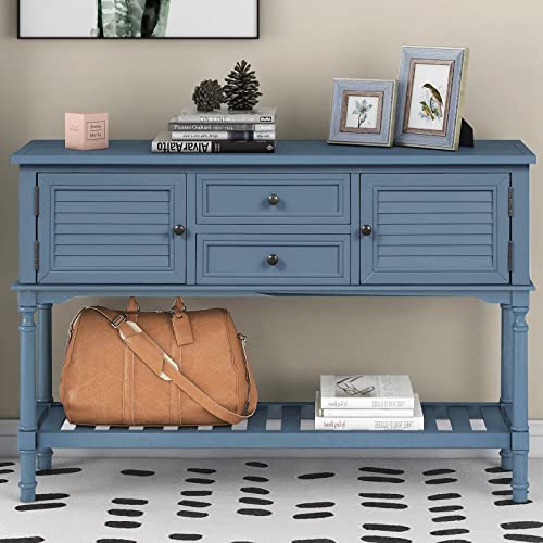 DWIL Matte Finish Furniture Paint - 32 Oz Wood Paint for Cabinets, Doors, Tables, and Dressers Refinishing - Water-Based, Non-Toxic & Odorless, Easy to Apply(Blue Grey)-With Tools - color: Blue Grey, size: 32 Ounce (Pack of 1)