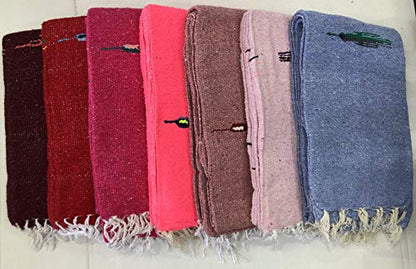 6 Thunderbird Meditation Blanket Wholesale Resale Mexico Throw Yoga Mat Accessory Mexican Weaving Lot000008
