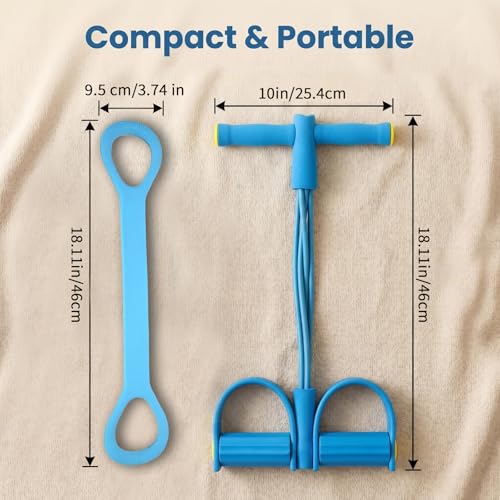 Pedal Resistance Bands 6-Tube Multifunction