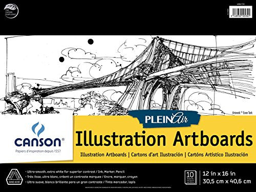 Plein Air Illustratn Artboard 12X16 10 Boards - size: 12" x 16"
