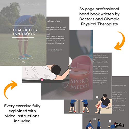 Sports Medica Peanut Massage Ball, Double Lacrosse and Peanut Ball Therapy - color: Orange Peanut Ball