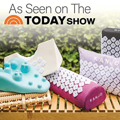 Kanjo Acupressure Foot Pain Relief Mat | Pressure Point Foot Massager for Plantar Fasciitis, Heel Pain & Arch Pain Relief | for Use at Standing Desk