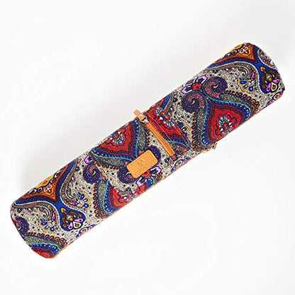 #DoYourYoga Full-Zip Exercise Yoga Mat Carry Bag with Multi-Functional Storage Pockets »Sunita« - color: BlueStyle