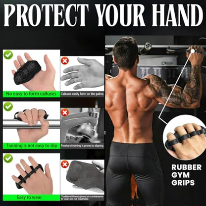 Pull Up Assistance Bands with Handles, Foot & Knee Straps, Bag for Home Gym