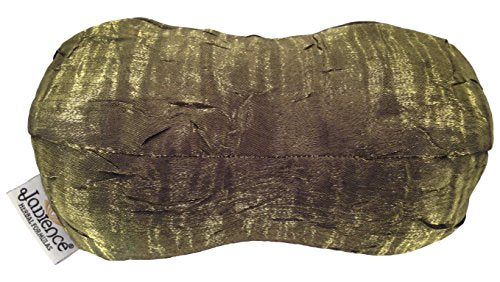 Jadience Lavender Herbal Neck Pillow – Green: Warming + Cooling | Stress Relieving/Detoxifying | A Great Travel Pillow for Kids & Adults | The Best Neck Support for Sleeping or Watching TV - color: Green