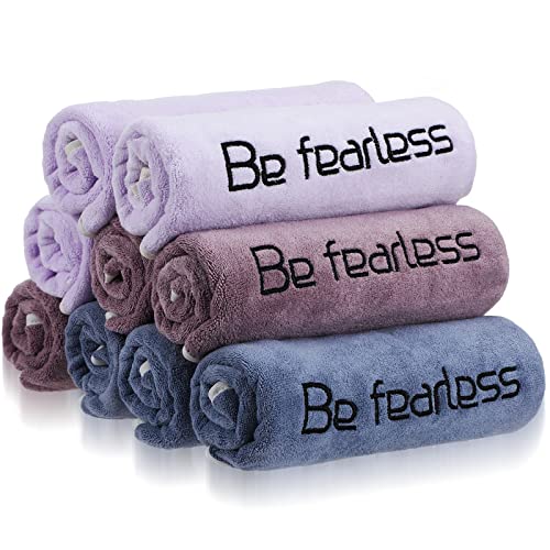 Peryiter 9 Pcs 9 Pcs Microfiber Gym Towels for Men and Women