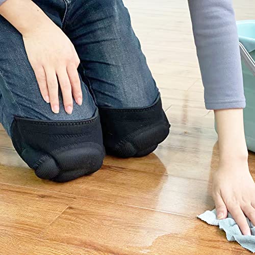 Men Women Knee Pads for Garden Work, Adjustable, Soft Foam, Black S, 1 Pair - color: Black, size: Small