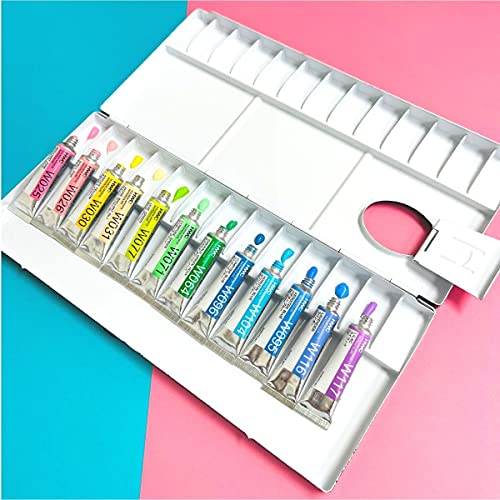 Holbein Artists' Watercolors - Pastels, Set of 12, 5 ml, Tubes