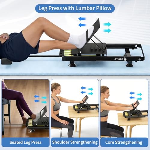 in-Bed Leg Press Machine for Rehab, Low-Impact Leg Strength Trainer