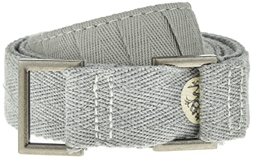 Manduka Yoga Commuter Mat Carrier - Eco-Friendly Cotton, Easy to Carry, Hands-Free, For All Mat Sizes - color: Heather Grey and Bliss