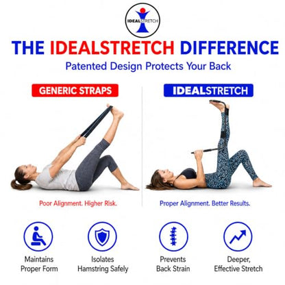 IdealStretch Leg Stretcher Hamstring Stretcher Hip Stretcher Patented