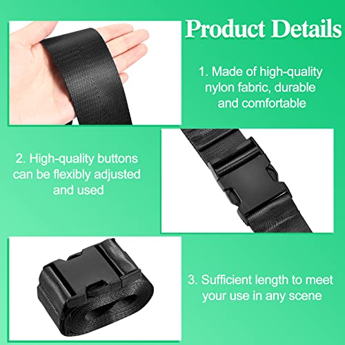 Eurzom Extremity Mobilization Belt Physical Therapy, Black | Adjustable Manual Traction Mobility Strap for Joint Movement, Leg Shoulder Stretching, Yoga Exercise, Gait Training Strap