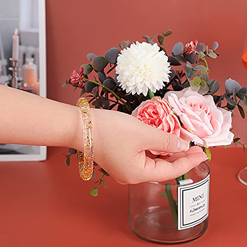 Gartful 6PCS Large Bracelet Resin Molds, Round C Font Silicone Jewelry Mold for Epoxy Casting, Silicone Bangle Mold for Making DIY Crafts Supplies, 6 Sizes - style: Bracelet