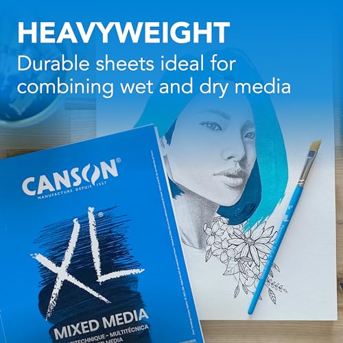 Canson XL Mix Media Pad 7X10 - size: 7x10, style: Mixed Media