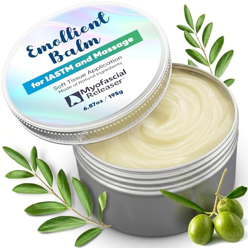 Myofascial Releaser Emollient Balm for Gua Sha Tools, Muscle Scraper Tool - color: 195g