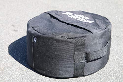 Round Fitness Sandbag 150/100/50 LB with Two Handles - Heavy Duty Workout Sandbags for Training, Fitness, Cross-Training & Exercise, Workouts, Sandbag Weights - size: 50 LB