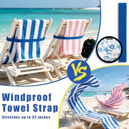 Sand Remover for Beach Towels - Soft Quick Clean Mitt for Kids & Adults | Removes Sand in Seconds,Gentle on Skin,Reusable & Washable,Beach Vacation Essential,Perfect for Beach, Pool & Camping - color: Round Starfish a With Elastic Band