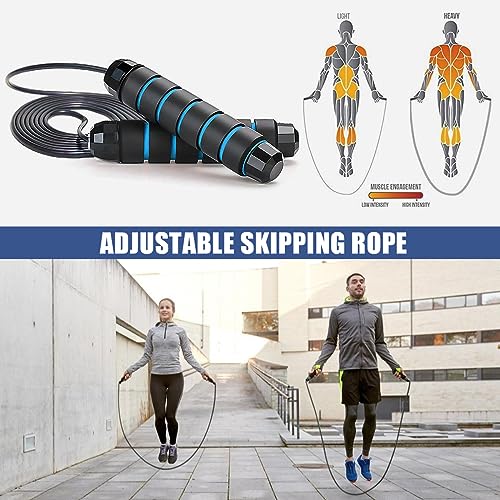 TAIMASI 23Pcs Stackable Resistance Bands Set with Handles Up to 150 Lbs