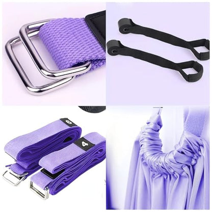 Door Swing Yoga Silk Yoga Strap for Home Aerial Flexibility Training