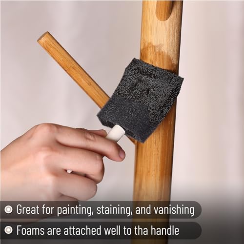 Bates- Paint Roller Kit, 19 pcs, Roller Set with Microfiber Sleeves & Frame | for Walls, Cabinets, Interior and Exterior Painting - style: Microfiber 9", 4", 19 pcs