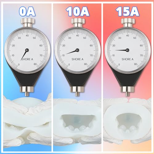 Silicone Mold Making Kit 18OZ, 10A Liquid Silicone | Translucent Clear, 1:1 Mixing Ratio, Bubble-free, Easy Demold, Fast 4 Hour Cure for Perfect Resin Molds - size: 18 OZ