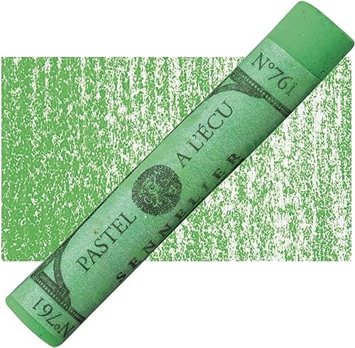 SENNELIER Extra-Soft French Pastel for Professional Artists, Baryte Green 761 - color: Baryte Green 761