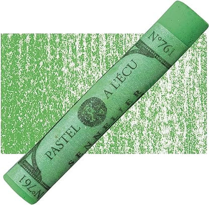 SENNELIER Extra-Soft French Pastel for Professional Artists, Baryte Green 761 - color: Baryte Green 761